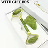 Jade Roller & Gua Sha Set | Natural Facial Massager