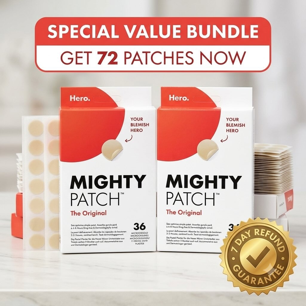 Skin emergency red patches (bundles)